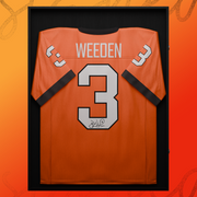 Brandon Weeden Signed Jersey (One Time Purchase)